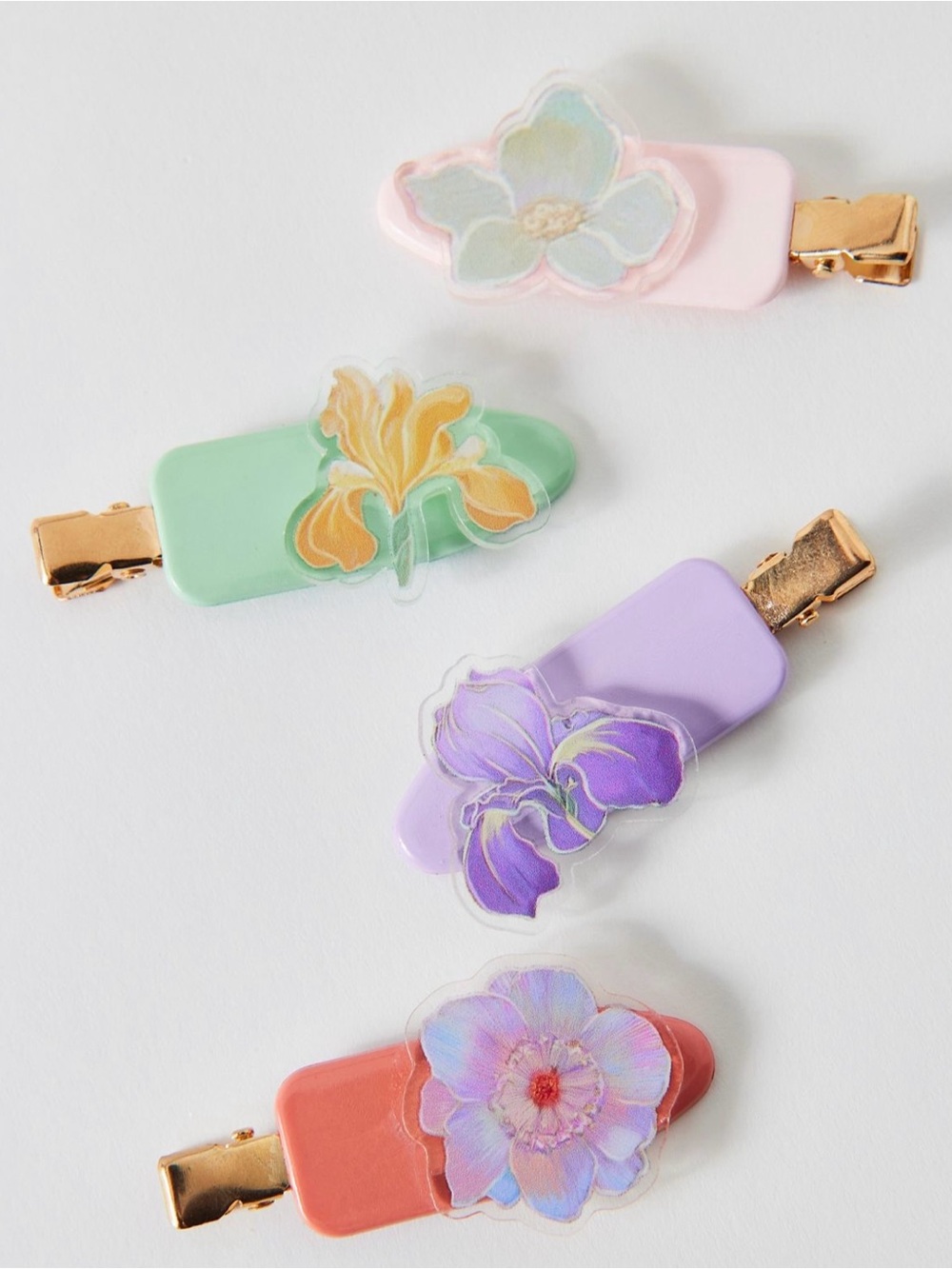 Superbloom Statement Crease-Free Hair Clips Set